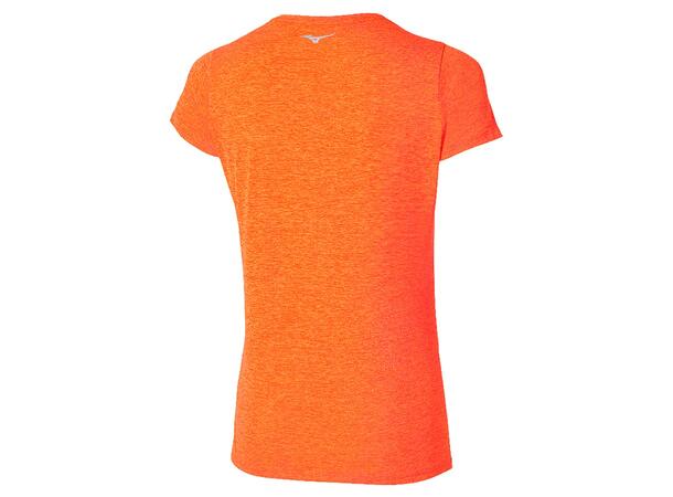 Core Impulse Short Sleeve T W Oransje M Myk, teknisk t-skjorte til trening 