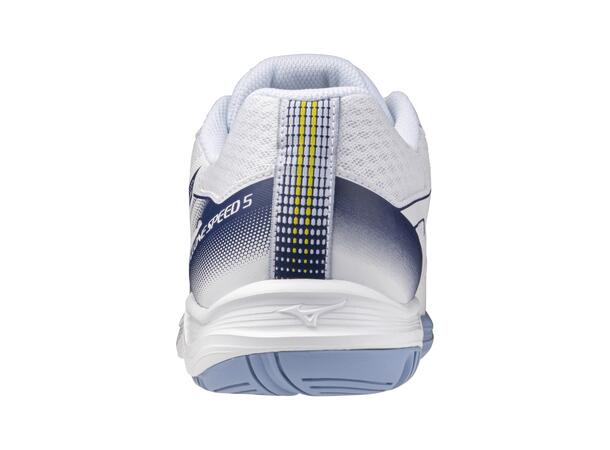 Cyclone Speed 5 Hvit/Blå 10 Indendørssko til nybegyndere 