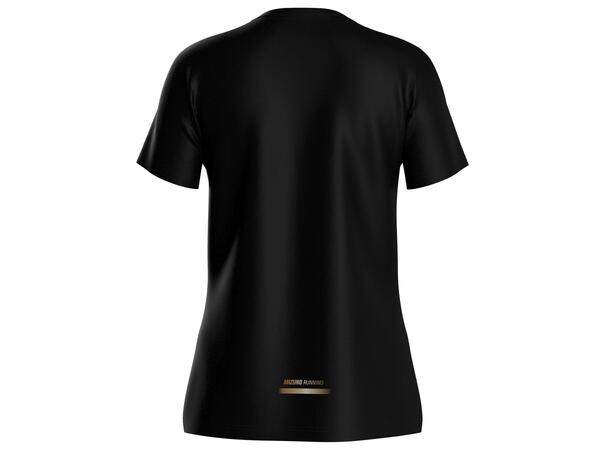 Dryaeroflow Graphic Tee W Sort XL Exklusiv ORIGAMI-design 