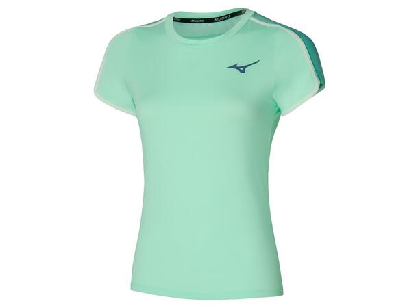 Frontier Tee W Grön M T-shirt för tennis, padel och träning 