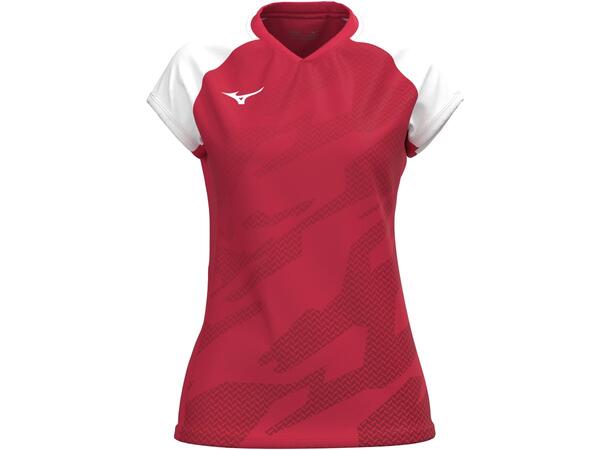 Game Shirt Meisaigara W Röd/Vit L 