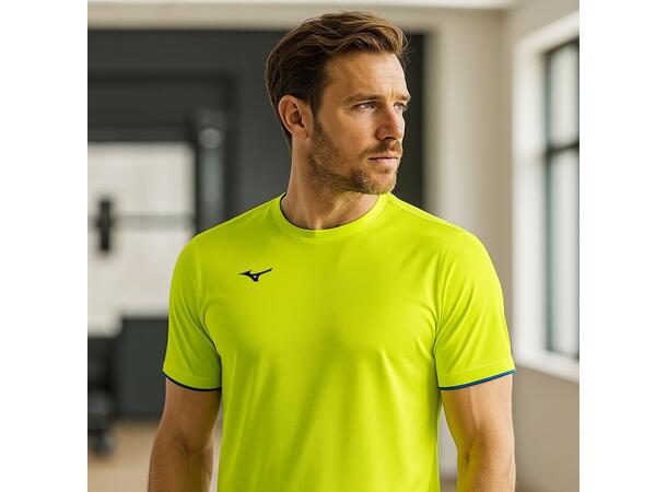 Men Core SS Tee Gul/Blå M 