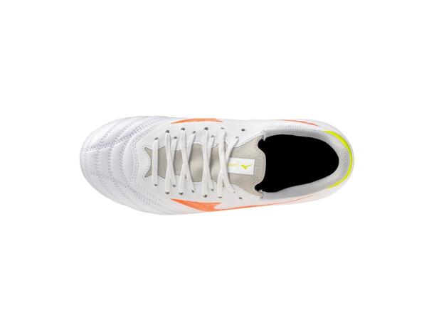 Morelia Neo V ß Select Jr Hvit/Ora 2,5 Juniorsko til naturgress 