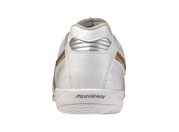 Morelia Sala Elite IN Hvit/Gull 8,5 Sko til futsal/innebandy 