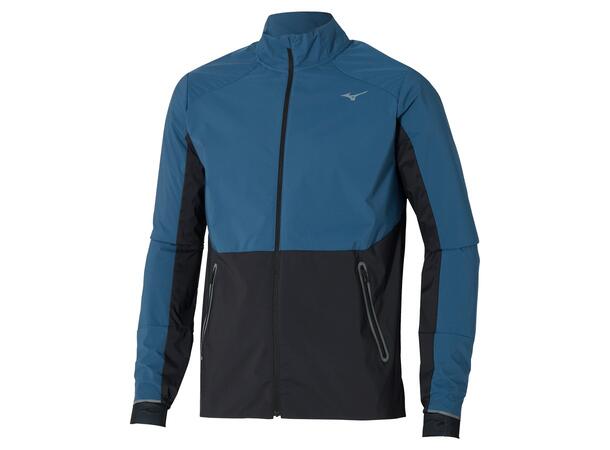 Premium Warm Jacket Blå M Vattentät löparjacka 