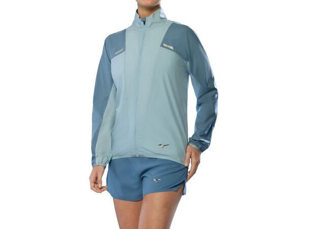Tech Light Jacket W Isblå S Vind- och vattenavvisande träningsjacka 