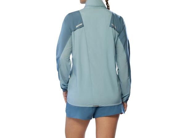 Tech Light Jacket W Isblå S Vind- och vattenavvisande träningsjacka 
