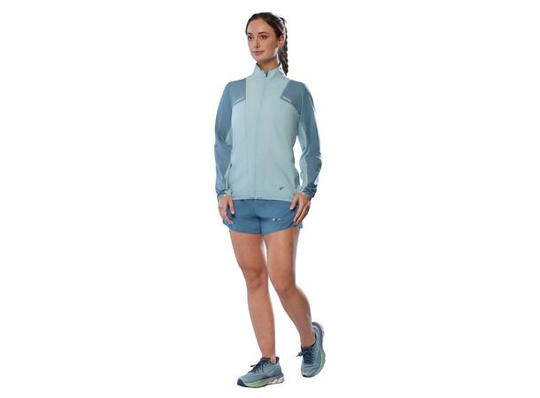 Tech Light Jacket W Isblå S Vind- och vattenavvisande träningsjacka 