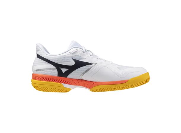 Wave Exceed Court CC Vit/Korall 8 Sko för tennis och padel, unisex 