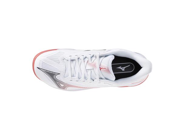 Wave Exceed Court CC W Hvit/Korall 6,5 Sko til tennis og padel, herre 