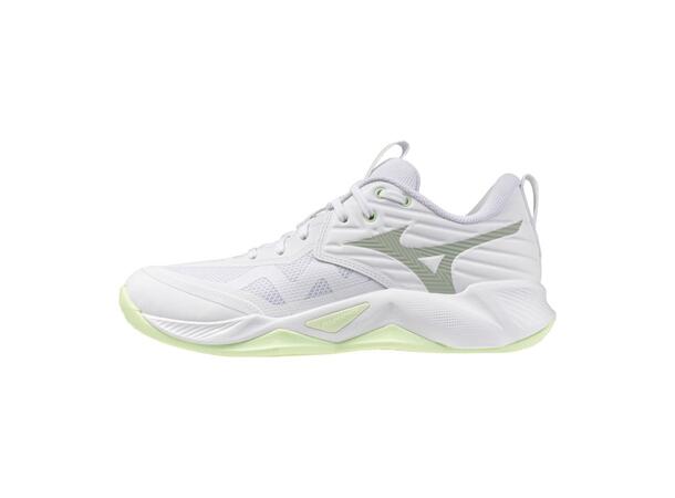Wave Momentum Pro W Hvit/Grønn 6 Bekväm inomhussko för dam 