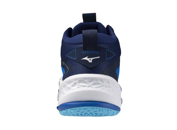 Wave Stealth Neo 2 MID Blå/Vit 14 Stabil inomhussko 