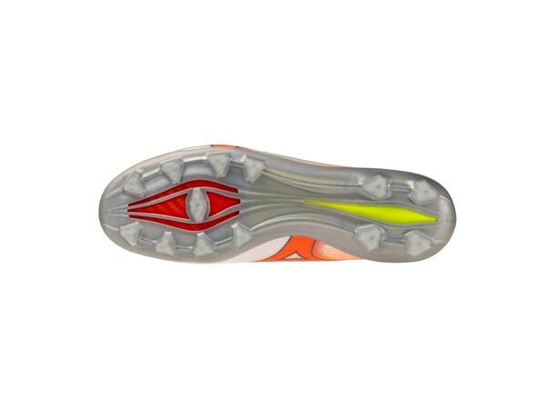 Mizuno Alpha III Japan Hvit/Oransje 8 Toppmodell för naturgräs 