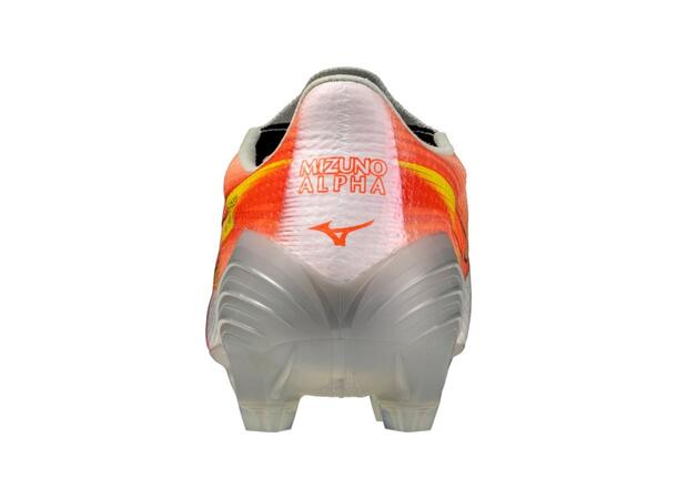 Mizuno Alpha III Japan Hvit/Oransje 8 Toppmodell för naturgräs 