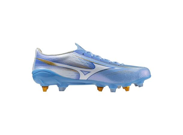 Mizuno Alpha III Japan MIX Blå/Vit 11 Fotbollssko för naturgräs 