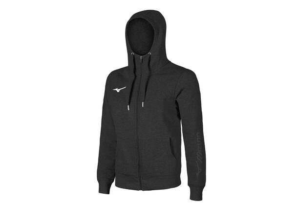 Mizuno Sweat FZ Hoodie Svart L 
