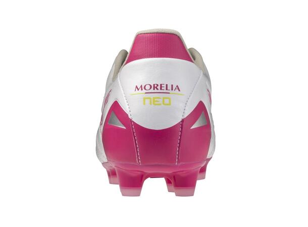 Morelia Neo IV Pro Hvit/Rosa 9,5 Premium fotbollssko 