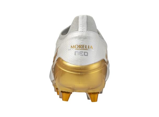 Morelia Neo IV ß Elite MIX Hvit/Gull 6,5 Fotbollssko för naturgräs 