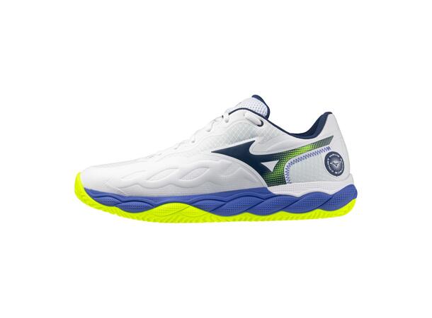 Wave Enforce Court CC Hvit/Blå 8,5 Sko til tennis og padel 