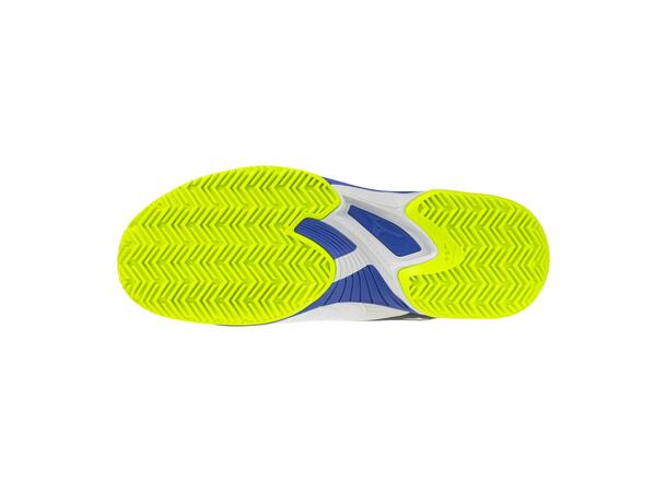 Wave Exceed Court CC Hvit/Blå 8,5 Sko til tennis og padel, unisex 