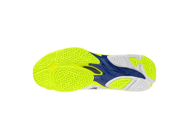 Wave Lightning Elite Hvit/Gul 8,5 Toppmodell för handboll och volleyboll 