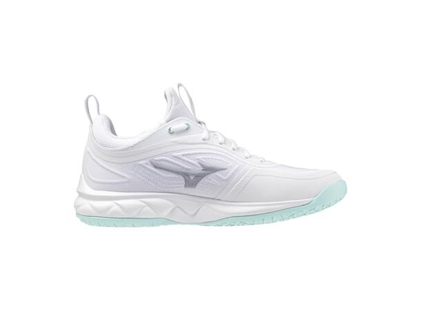 Wave Luminous 3 W Hvit/Blå 5 Populær innendørssko, dame 