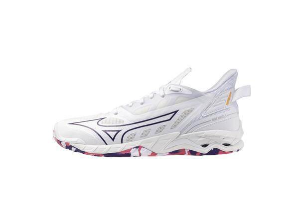 Wave Mirage 5 W Vit/Lila 6,5 Toppmodell för handbollsspelare 