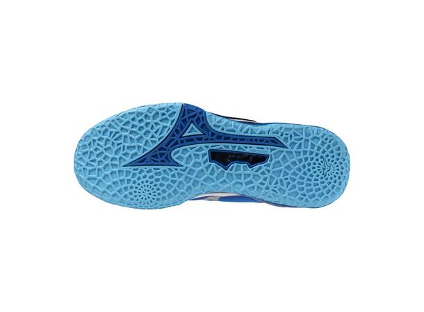 Wave Stealth Neo 2 MID Blå/Vit 15 Stabil inomhussko 