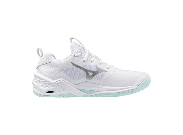 Wave Stealth Neo 2 W Hvit/Lys blå 7,5 Toppmodell for håndballspillere 