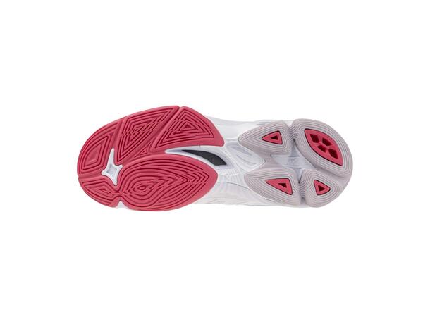 Wave Voltage 2 W Vit/Lila 6 Skor för handboll och volleyboll 