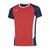 Premium High-Kyu Tee Rød/Hvit XL Volleybolltröja, herr 