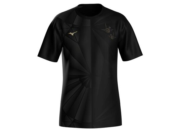 Active Dryaeroflow Graphic Tee Sort L Eksklusivt ORIGAMI design 