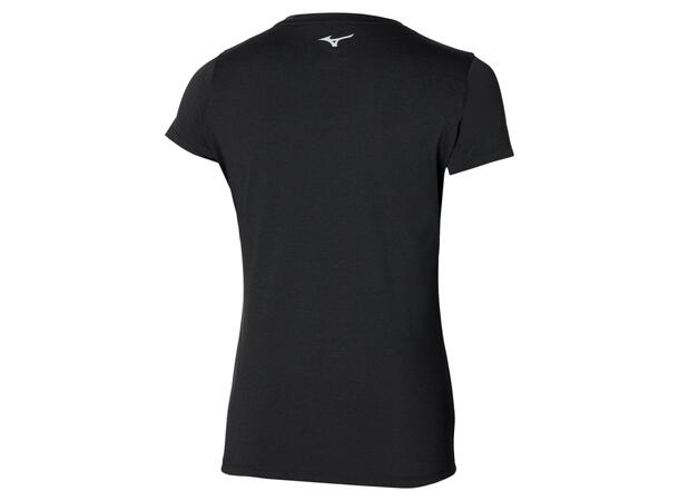 Core Impulse Short Sleeve Tee WSort M Myk, teknisk T-skjorte til dame 