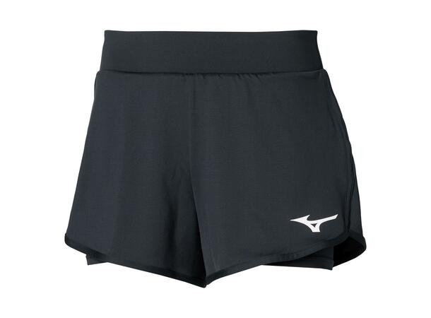 Flex Short W Sort M Tennisshorts för dam 