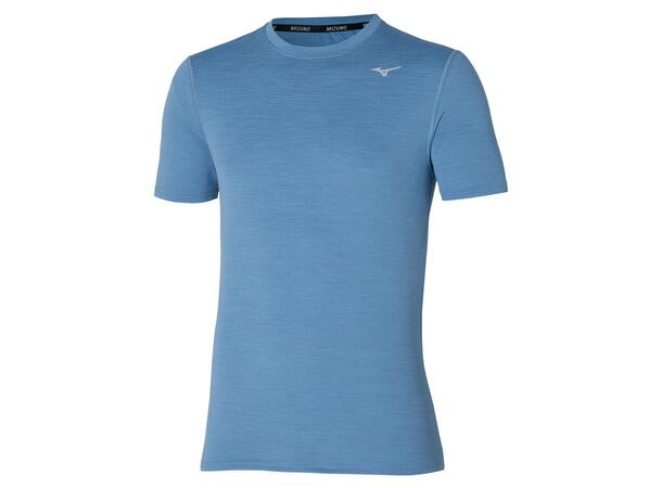 Impulse Core Tee Blå L Mjuk, teknisk T-shirt för herr 