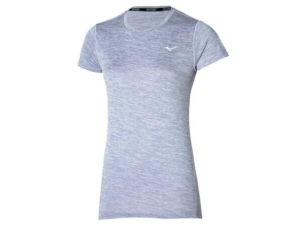 Impulse Core Tee W Grå XS Mjuk, teknisk T-shirt för dam 