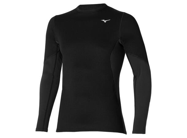 Merino Wool Crew Sort M Träningströja med merinoull 