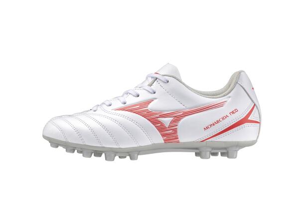 Monarcida Neo III SEL Jr AG Hvit/Rød 2,5 Fotbollsskor JR konstgräs 