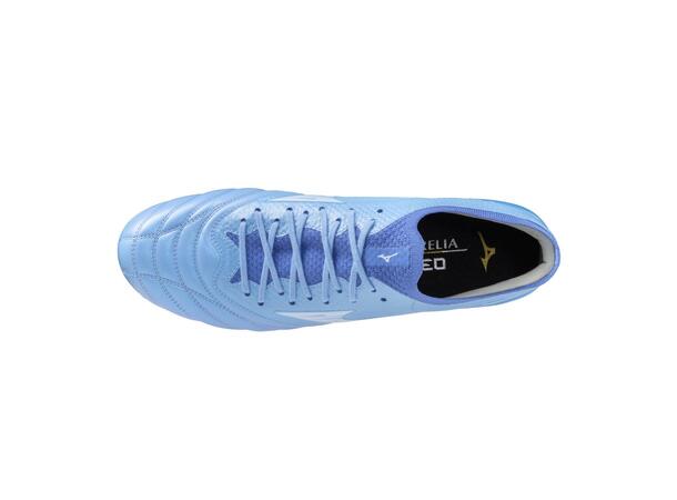 Morelia Neo IV ß Elite MIX Blå/Vit 8,5 Fotbollssko för naturgräs 