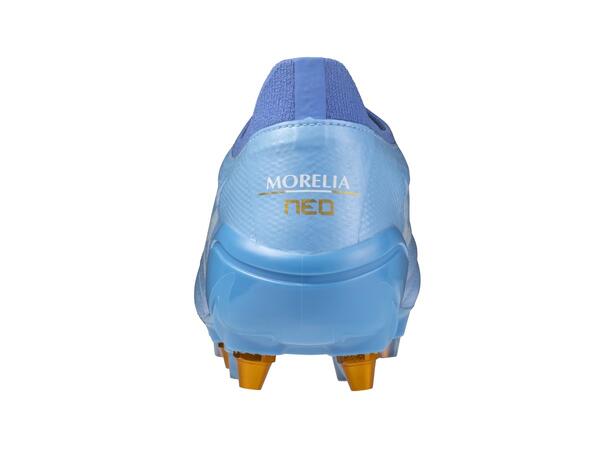 Morelia Neo IV ß Elite MIX Blå/Vit 8,5 Fotbollssko för naturgräs 