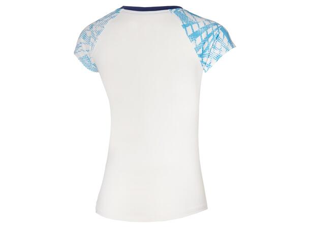 Mugen Printed Tee W Hvit/Lys blå L Teknisk T-shirt, dam 