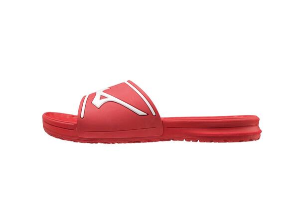 Relax Slide 2 Rød/Hvit M Sömlösa slippers för komfort 