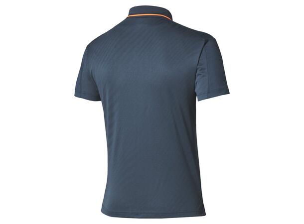Tennis Short Sleeve Polo Mørk blå L 
