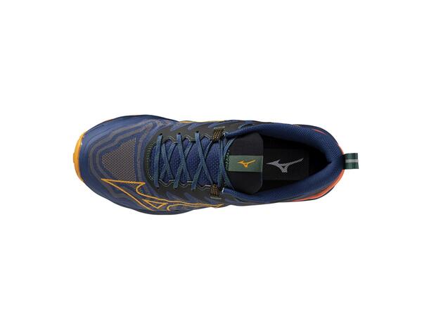 Wave Daichi 8 Mørk Blå/Oransje 8,5 Terrängskor med Vibram yttersula 