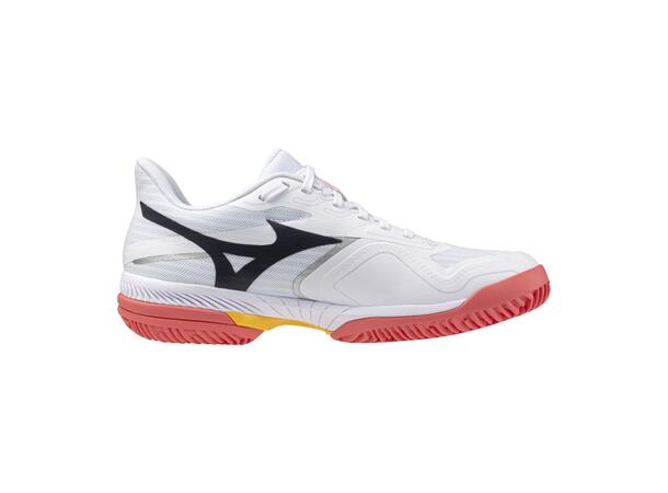 Wave Exceed Court CC W Hvid/Koraller 7 Sko til tennis og padel, dame 