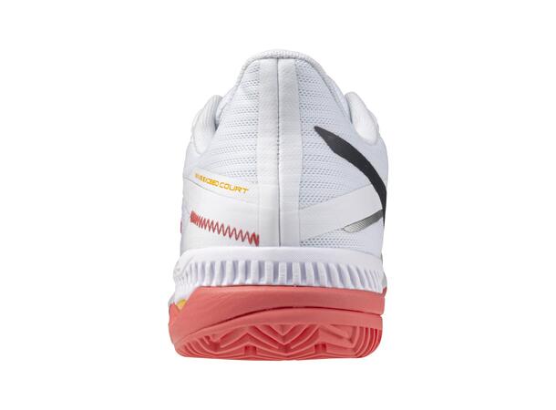 Wave Exceed Court CC W Vit/Korall 7 Sko för tennis och padel, dam 