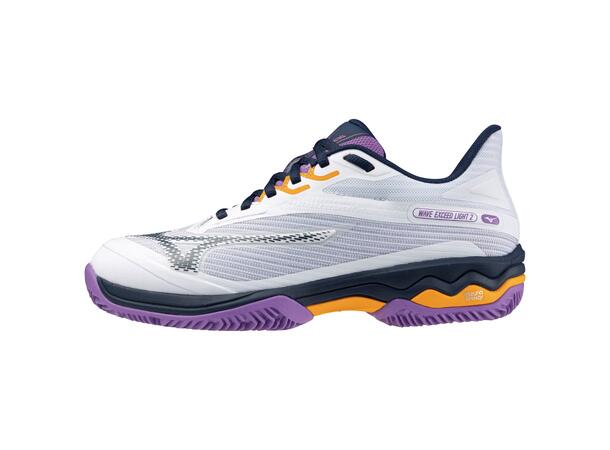 Wave Exceed Light 2 Padel W Hvit/Lilla 7 Populär sko för padel 