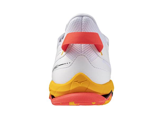 Wave Mirage 5 Vit/Korall 8,5 Toppmodell för handbollsspelaren 